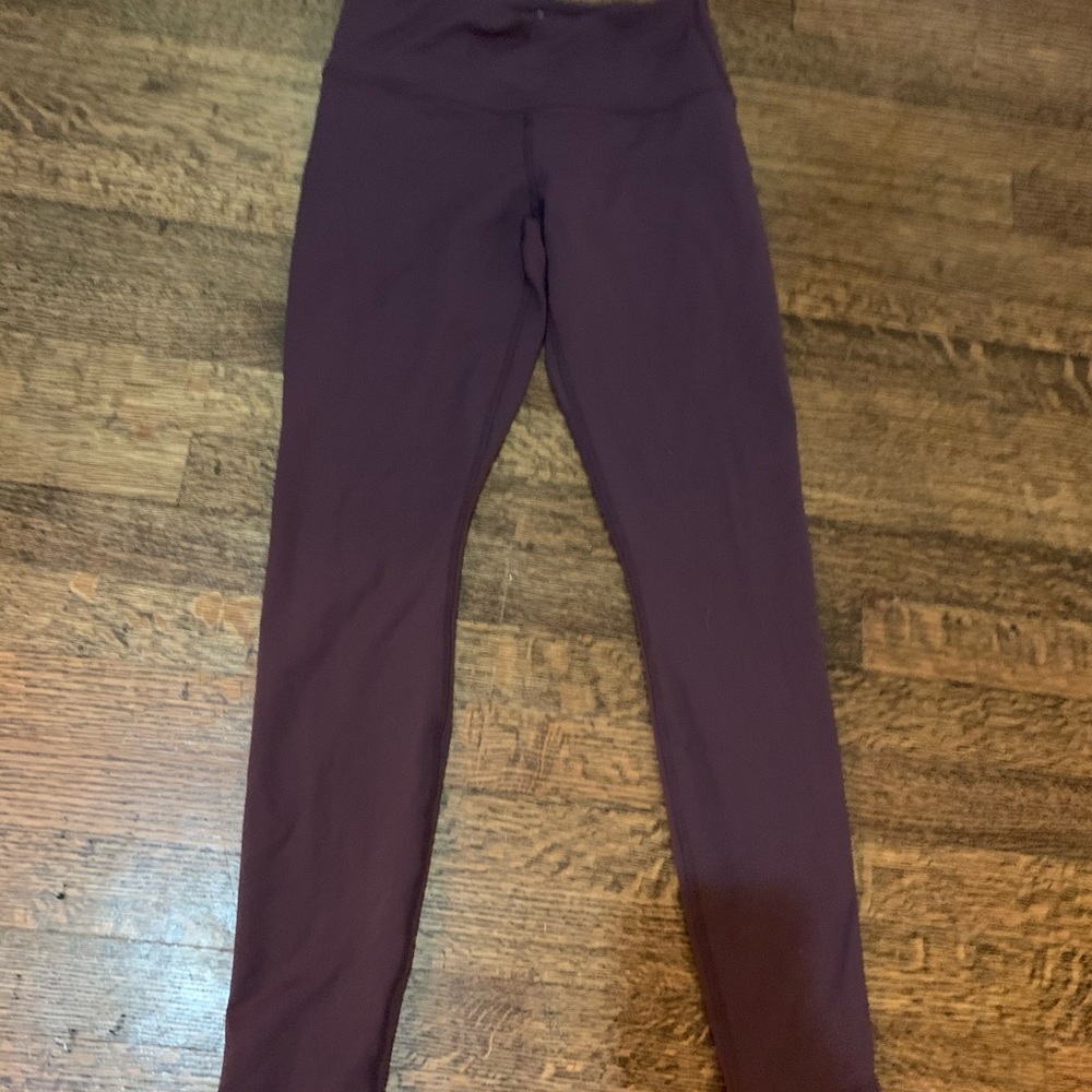 burgundy leggings from 90 Degree